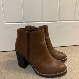 New Look Brown Ankle Boots